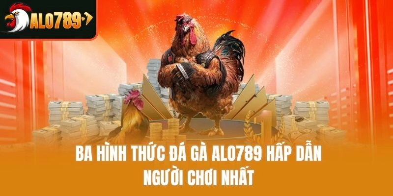 Ba hình thức đá gà Alo789 hấp dẫn người chơi nhất